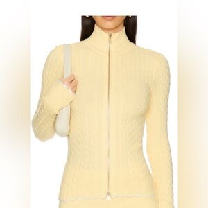 Frankie Bikini Carter Cable Cardigan